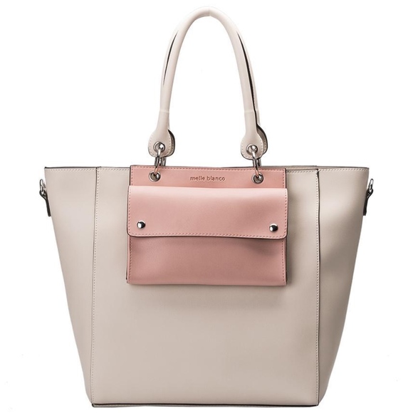 BEYOND THE FAME Handbags - TESSA VEGAN LEATHER LARGE TOTE BAG